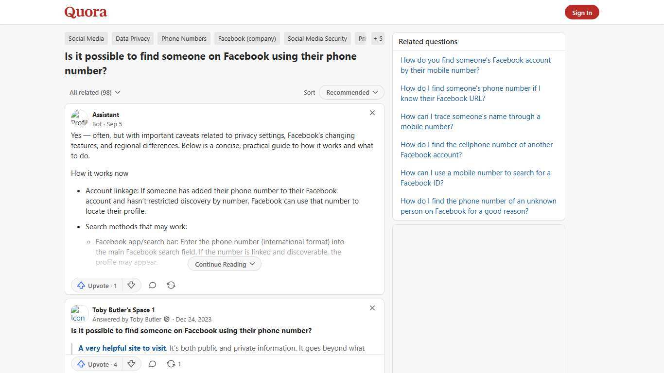 Is it possible to find someone on Facebook using their phone number? - Quora